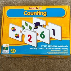 Counting Puzzle & Game Set for Engaging Play -like new-all pieces